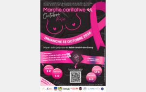 Marchce  caritative Octobre rose 2024 